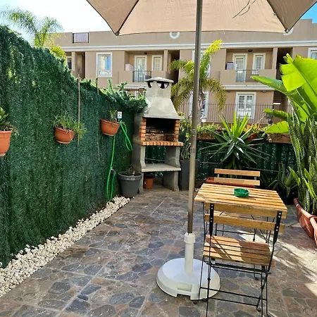 Charming Studio In Mar With Shared Pool 50 M² 아파트 팔름-마르