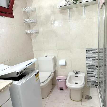 Charming Studio In Mar With Shared Pool 50 M² 아파트 팔름-마르